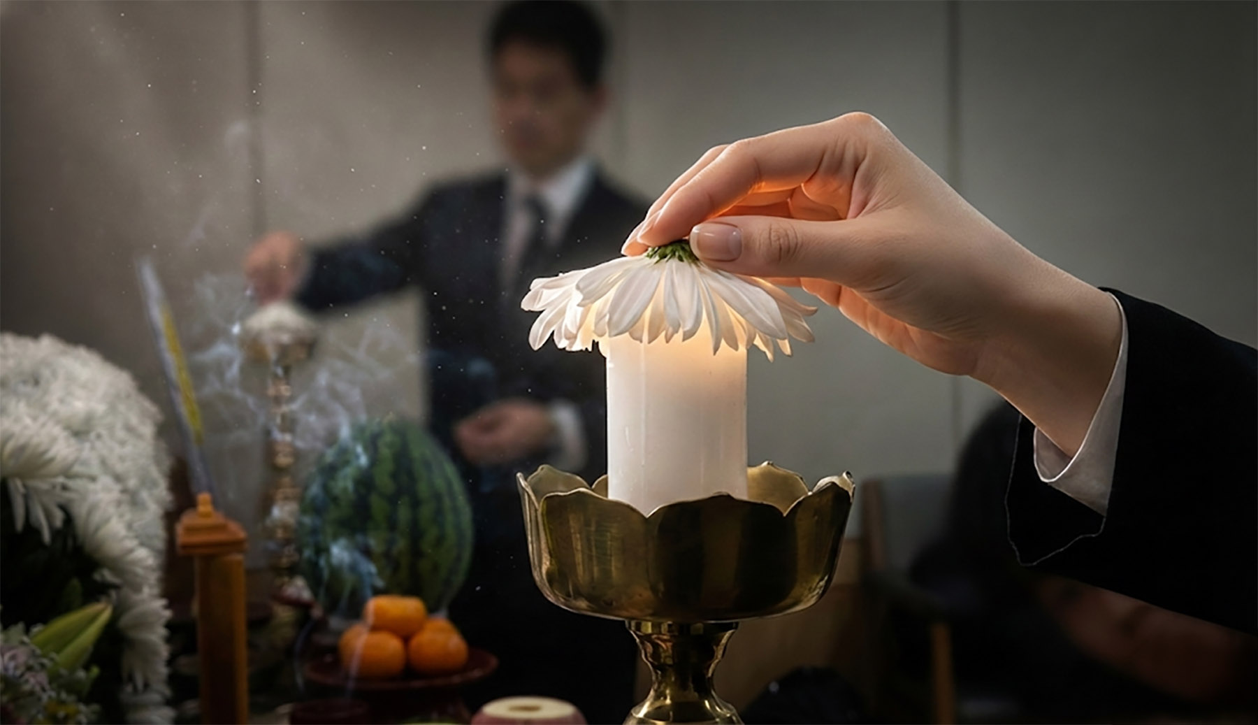 “아산병원장례식장생화입관식07.”