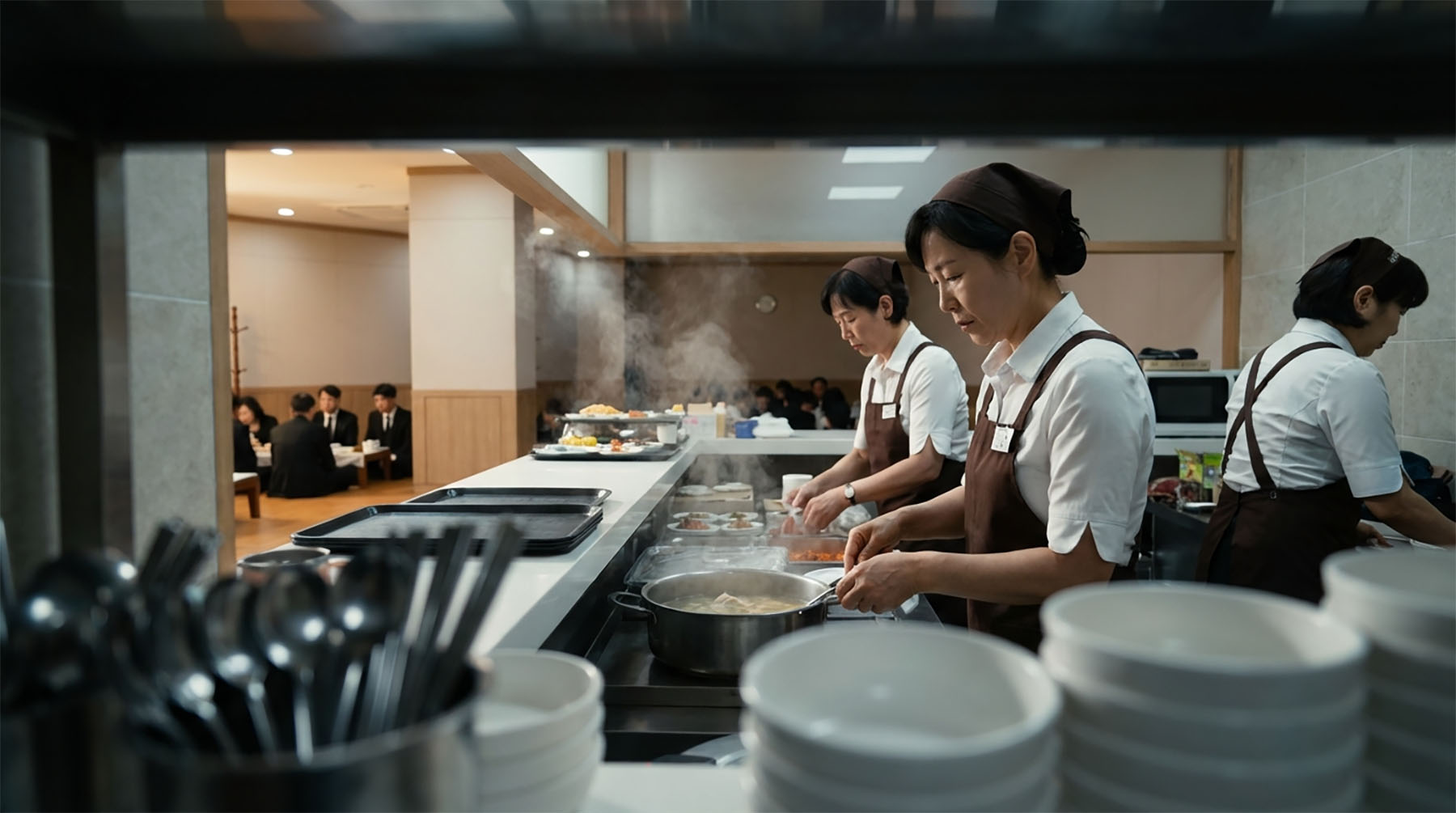 “아산병원장례식장도우미.”